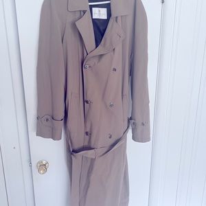 Men’s Traditional Overcoat Trenchcoat  - Bill Blass Men’s Wear